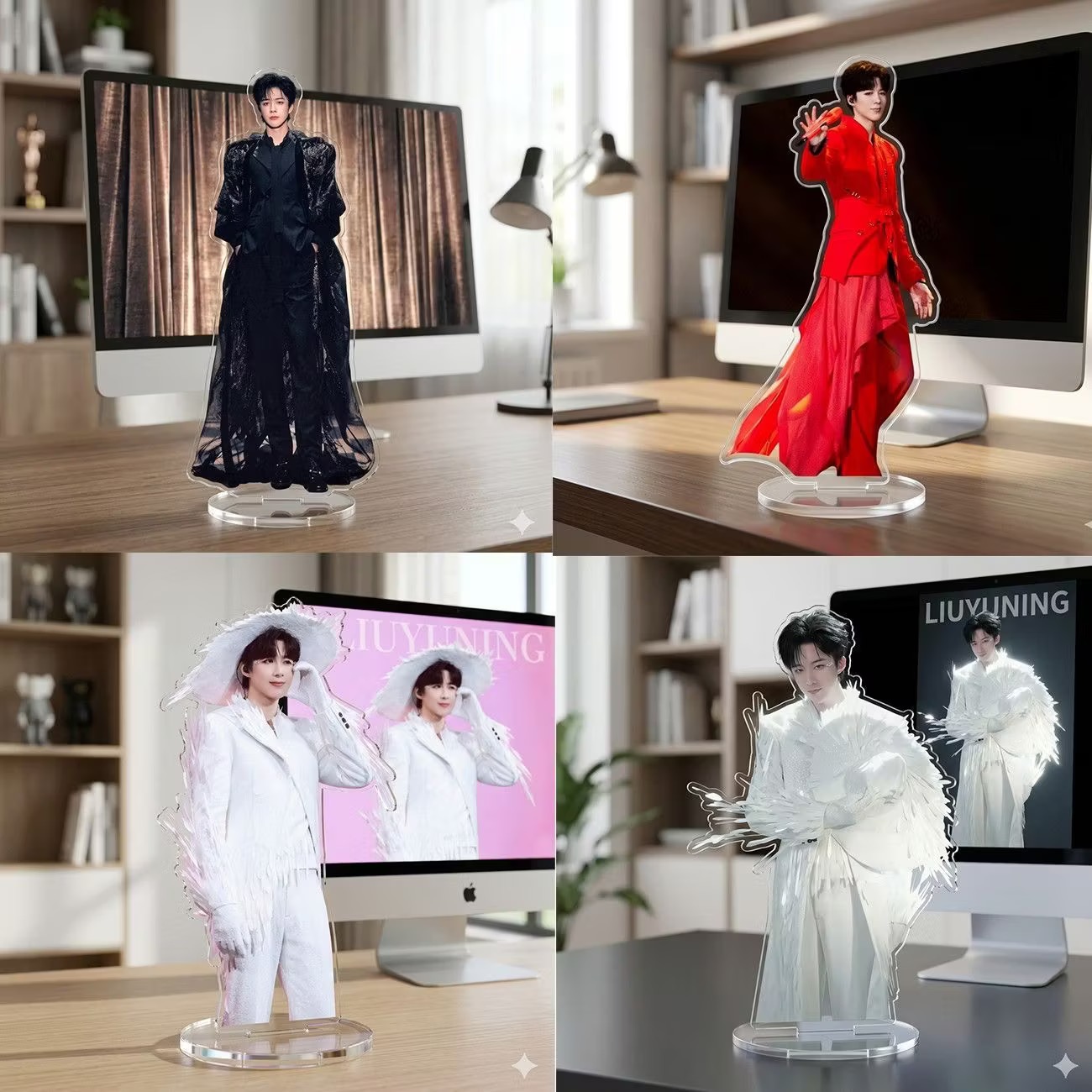 Anime Cosplay Instagram - Stand akrilik cosplay gaya konser Liu