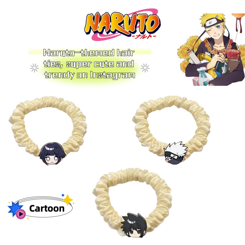 Anime Cosplay Instagram - Ikat rambut anime kartun Naruto, gaya