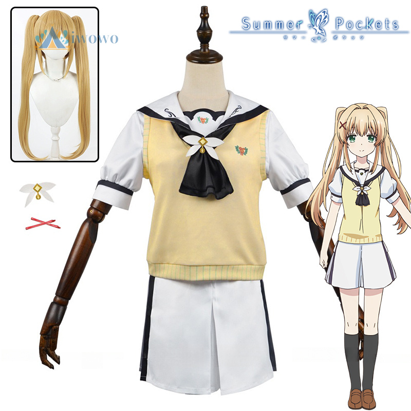 Anime Cosplay Girl - Kostum Cosplay Anime Summer Pockets Tsumugi