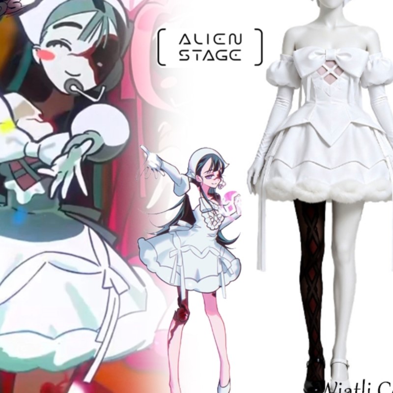 Anime Zombie Cosplay - Kostum Cosplay Wiatli Alien Stage Zombie
