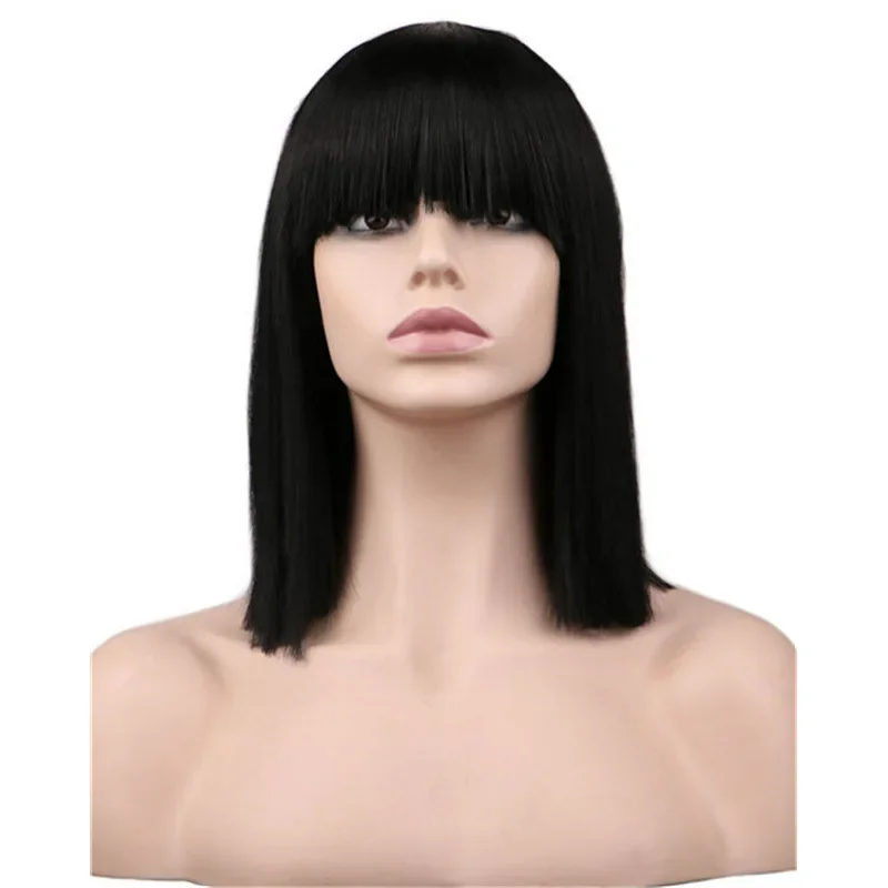 Anime Cosplay Nico Robin - Wig Cosplay Anime Nico Robin Hitam