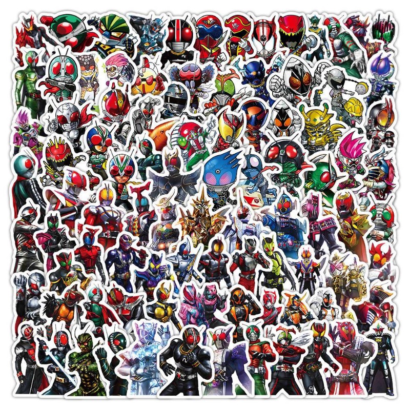 Anime Cosplay Cute - 103 Buah Stiker Kartun Lucu Estetika