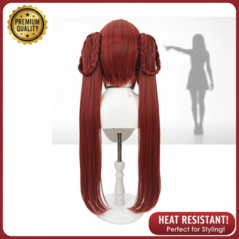 ▶ ❤ Wig Cosplay Gachiakuta Amo - Anime Cosplay Long Hair ulasan dan harga