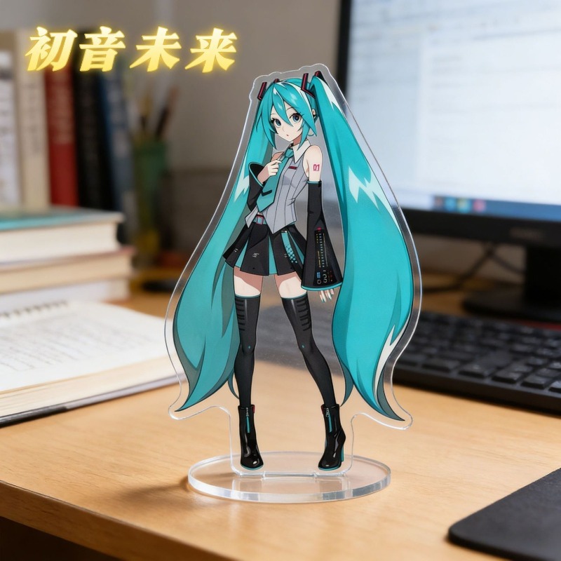 Hatsune Miku 10cm Standee Akri - Anime Cosplay Cute ulasan dan harga
