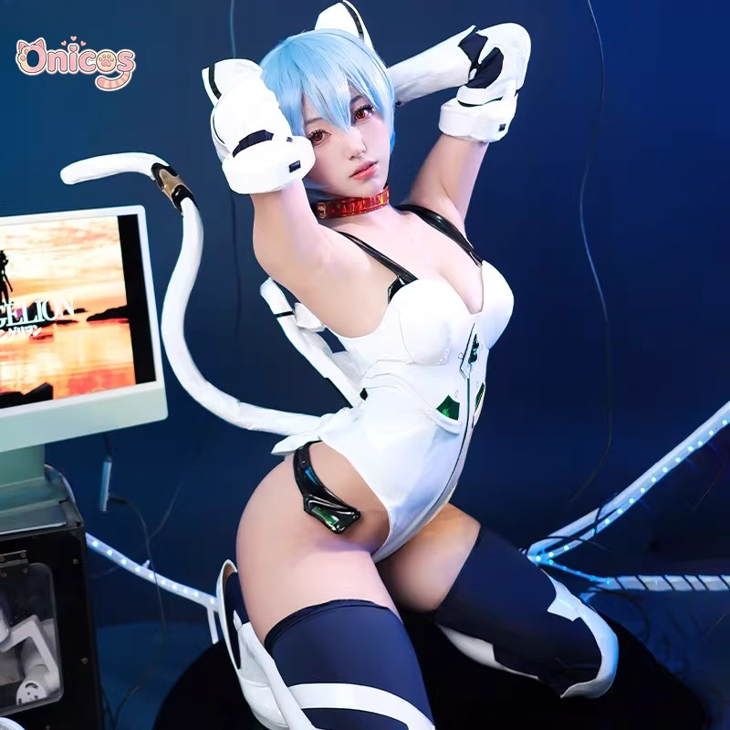 Kostum Cosplay Anime Ayanami R - Anime Cosplay Girl ulasan dan harga