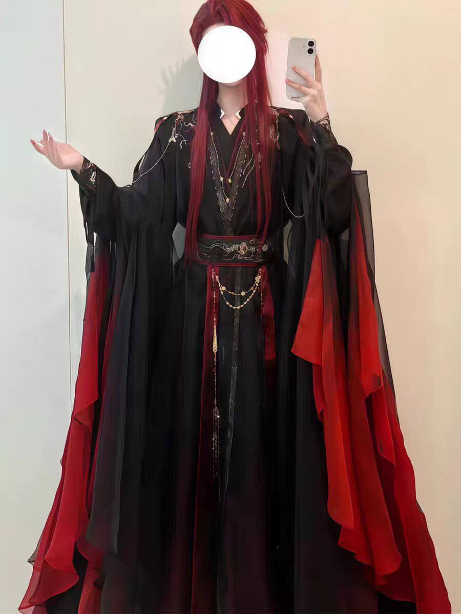 Setelan Jubah Xianxia Cina Kun - Anime Cosplay Clothes ulasan dan harga