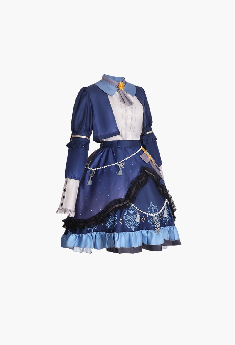 Gaun Warna-warni Bintang PJSK  - Anime Cosplay Clothes ulasan dan harga