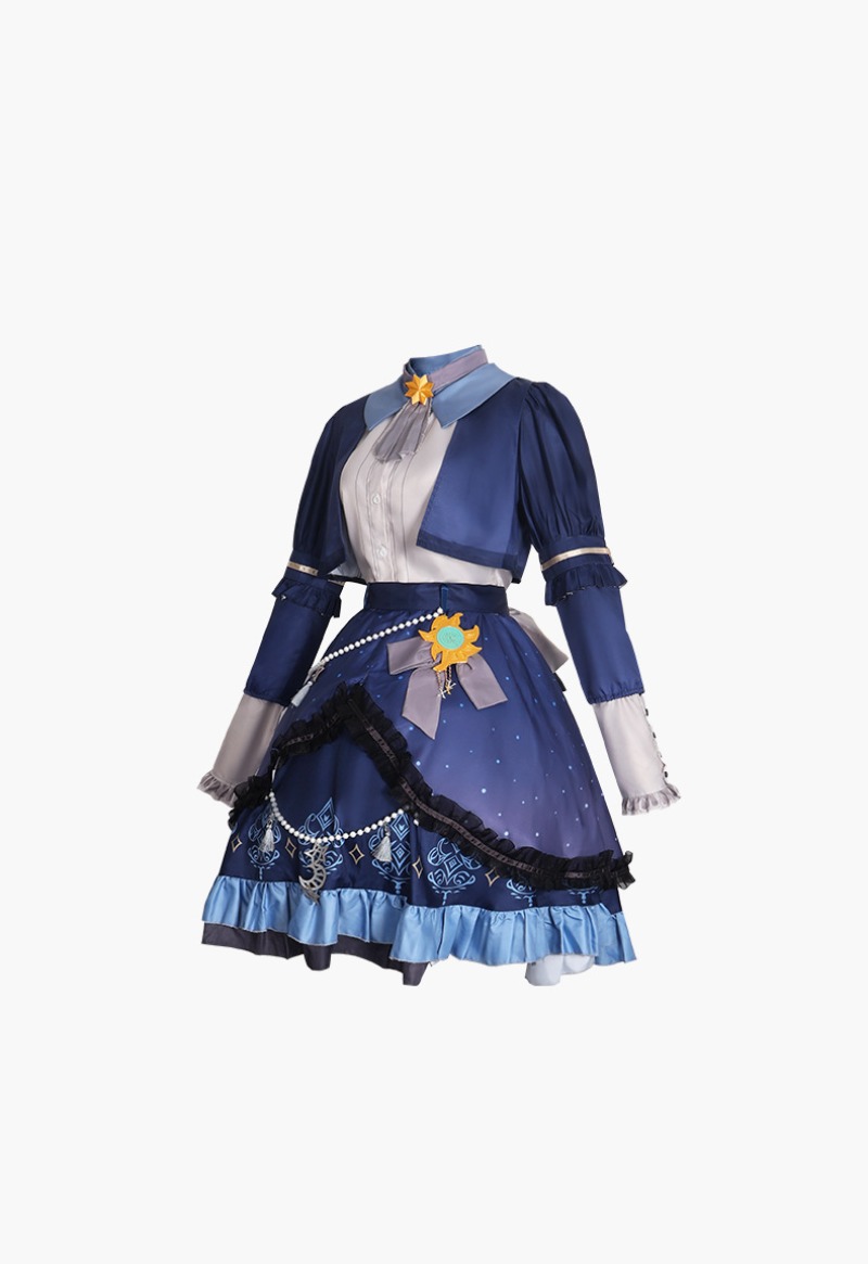 Gaun Warna-warni Bintang PJSK  - Anime Cosplay Clothes ulasan dan harga
