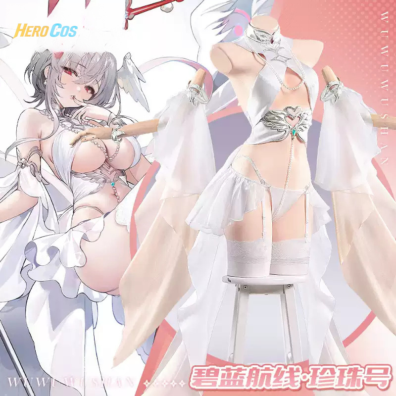 Azur Lane USS Pearl Kostum Cos - Anime Cosplay Girl ulasan dan harga