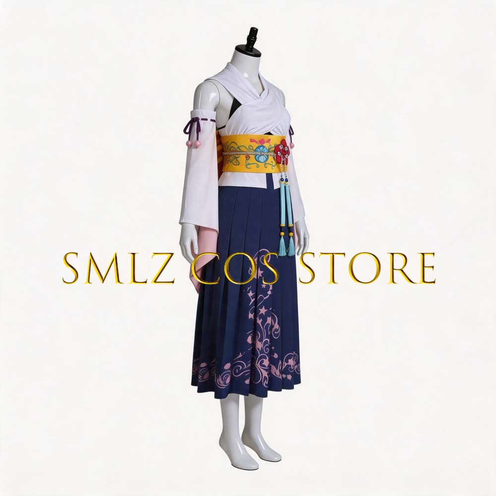 Smlz FFX Yuna Cosplay Anime FF - Anime Cosplay Clothes ulasan dan harga