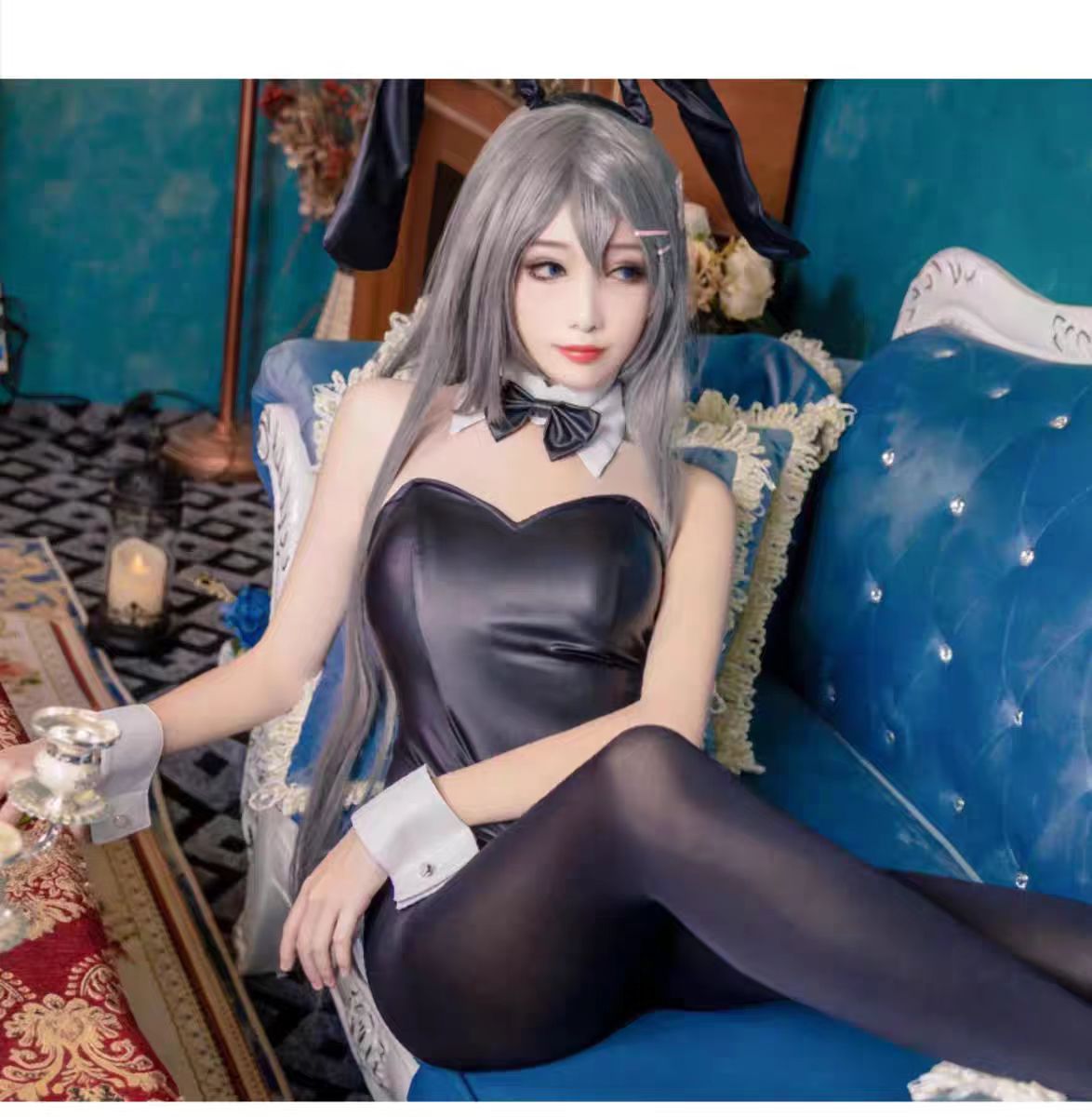 Kostum Cosplay Gadis Kelinci S - Anime Cosplay Girl ulasan dan harga