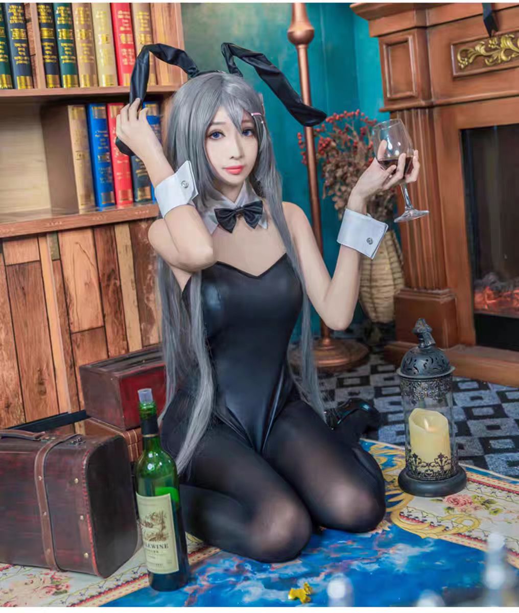 Kostum Cosplay Gadis Kelinci S - Anime Cosplay Girl ulasan dan harga
