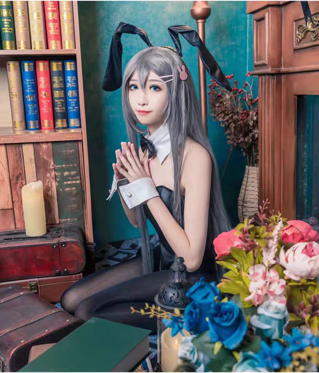 Kostum Cosplay Gadis Kelinci S - Anime Cosplay Girl ulasan dan harga