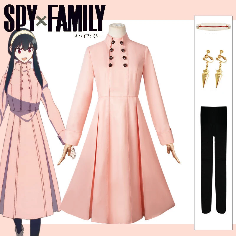Kostum Cosplay Yor Forger Anim - Anime Cosplay Yor ulasan dan harga