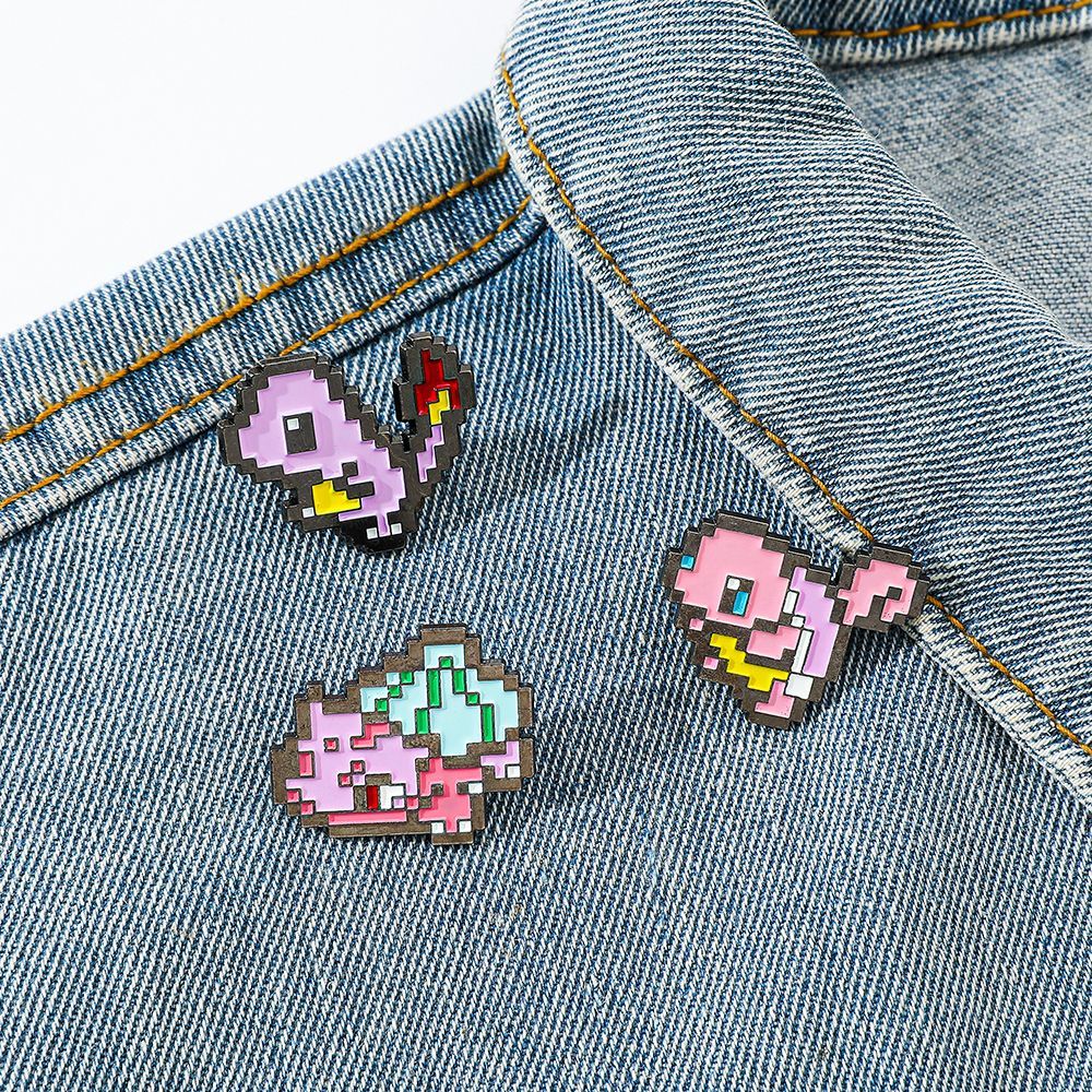 Pin Enamel Logam Pokemon Mosai - Anime Cosplay Pokemon ulasan dan harga