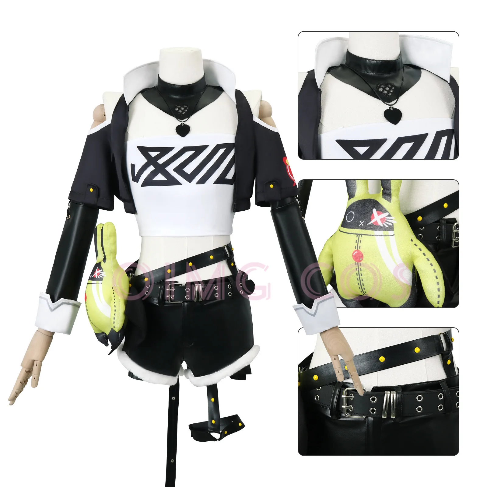Nicole Demara Zenless Zone Zer - Anime Cosplay Wigs ulasan dan harga