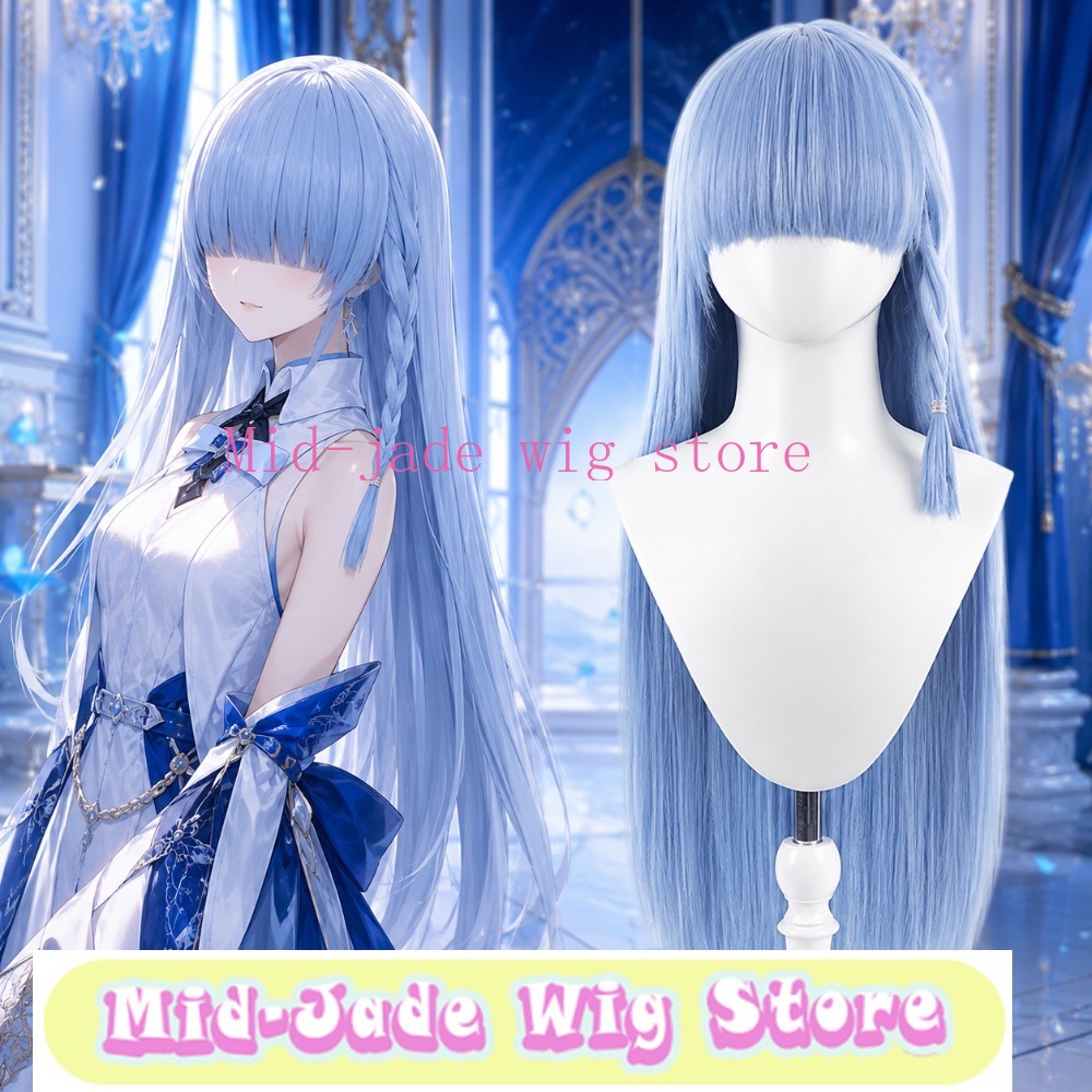 Wig Cosplay Re Zero Rem Gaya 3 - Re Zero Rem Wig ulasan dan harga