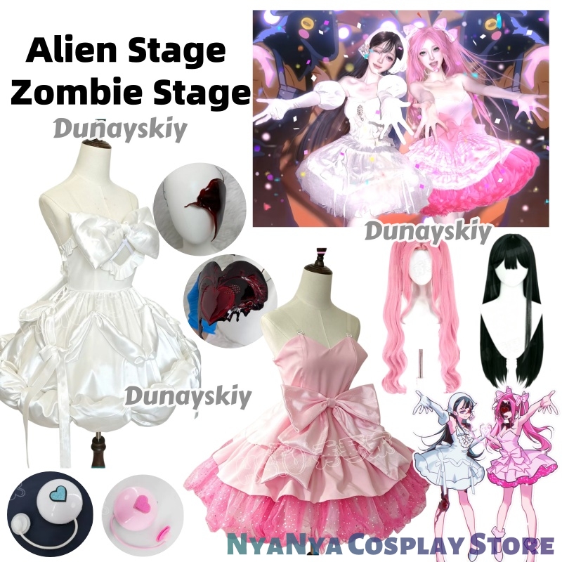 Kostum Cosplay Alien Stage Zom - Anime Zombie Cosplay ulasan dan harga