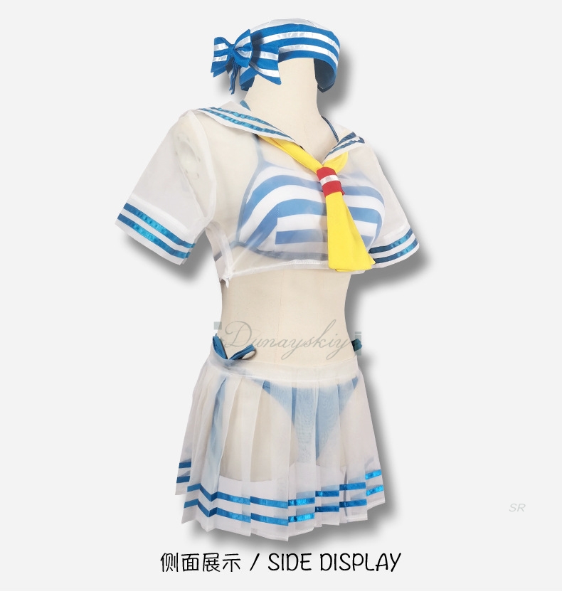 Kostum Cosplay Rem Re:Life In  - Re Zero Rem Wig ulasan dan harga