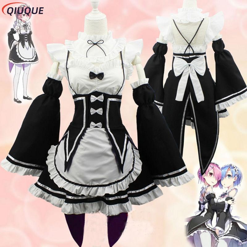 Anime Re: Nol Kara Hajimeru Is - Re Zero Rem Wig ulasan dan harga