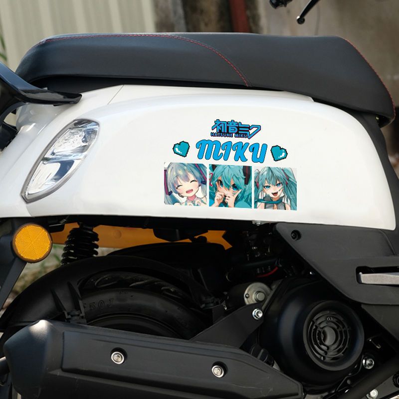 Stiker Reflektif Anime Hatsune - Anime Cosplay Cute ulasan dan harga
