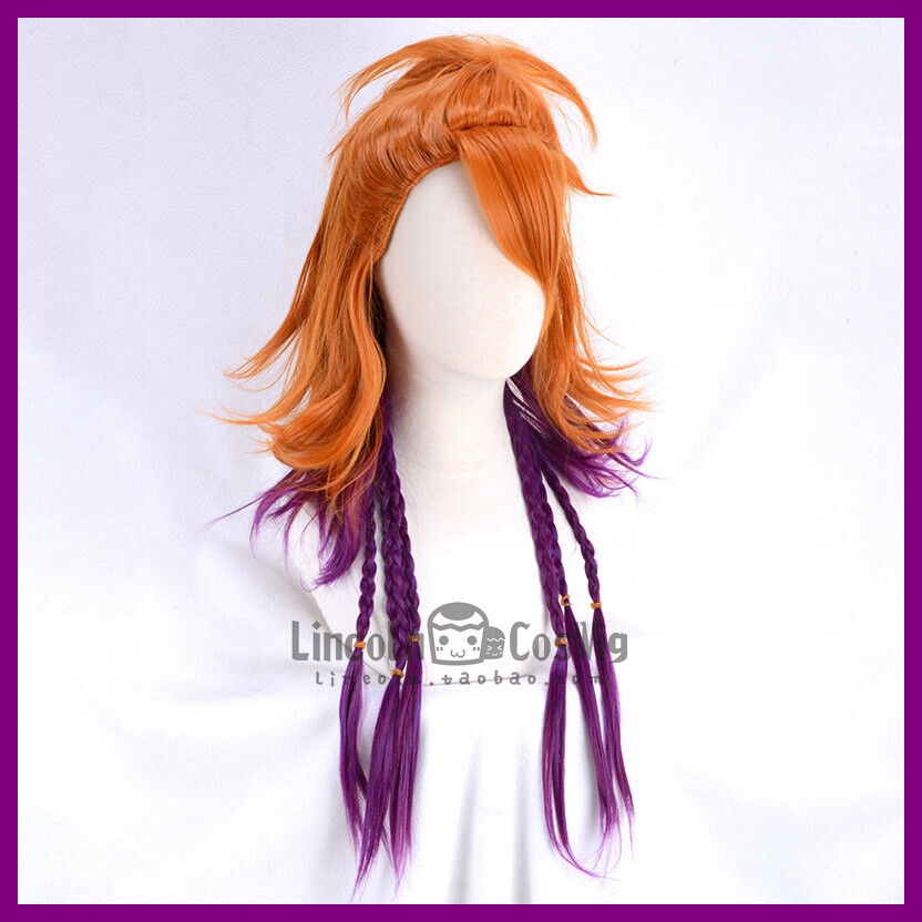 Wig penuh Cosplay Anime Black  - Anime Cosplay Long Hair ulasan dan harga