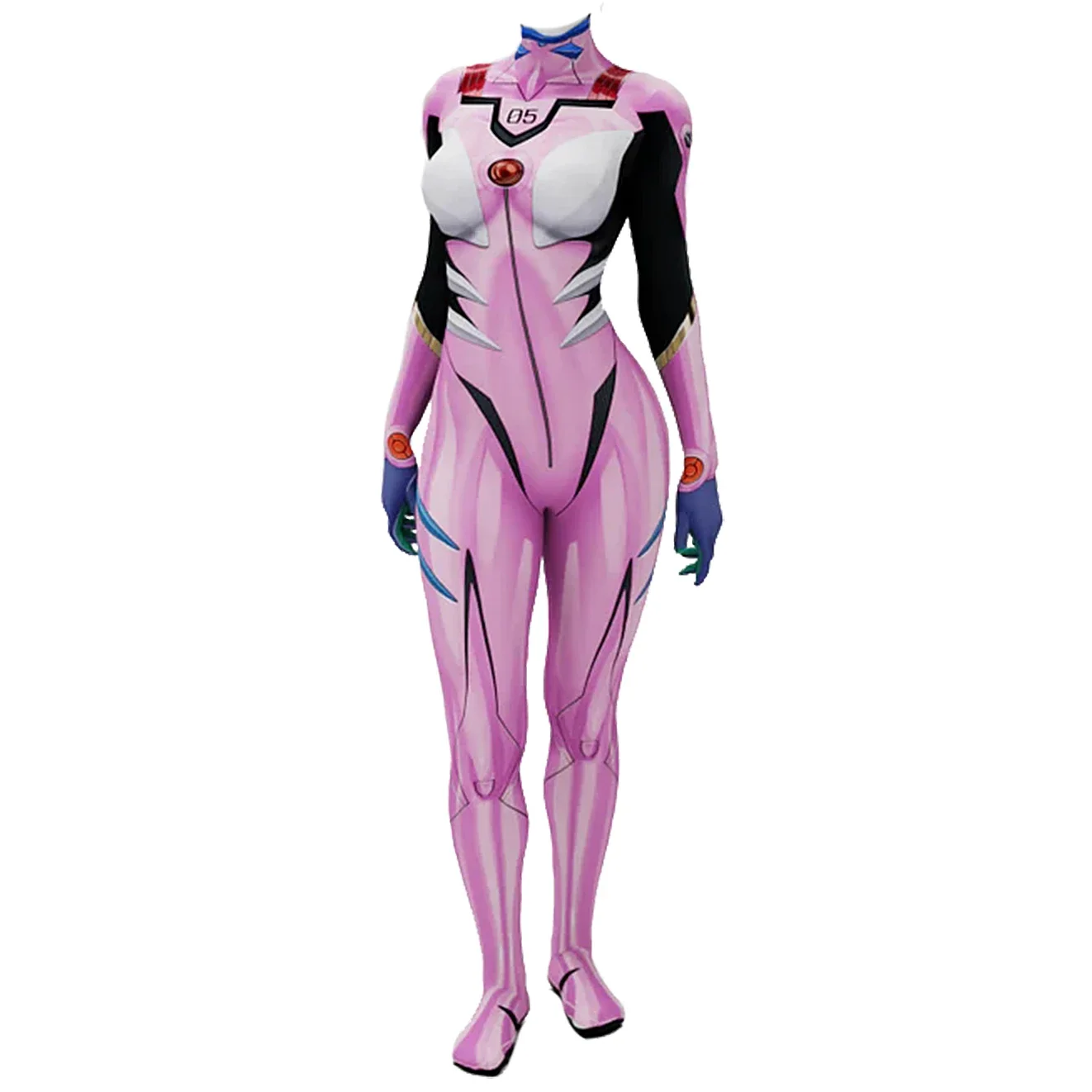 Kostum Cosplay Anime EVA 05 Ma - Anime Cosplay Girl ulasan dan harga