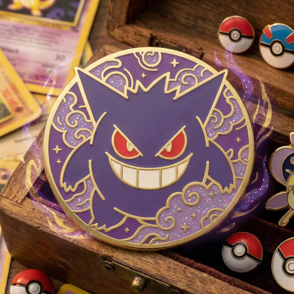 Pin Enamel Keras Pokemon Pin K - Anime Cosplay Pokemon ulasan dan harga