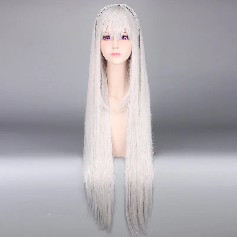 Hidup di dunia yang berbeda da - Re Zero Rem Wig ulasan dan harga