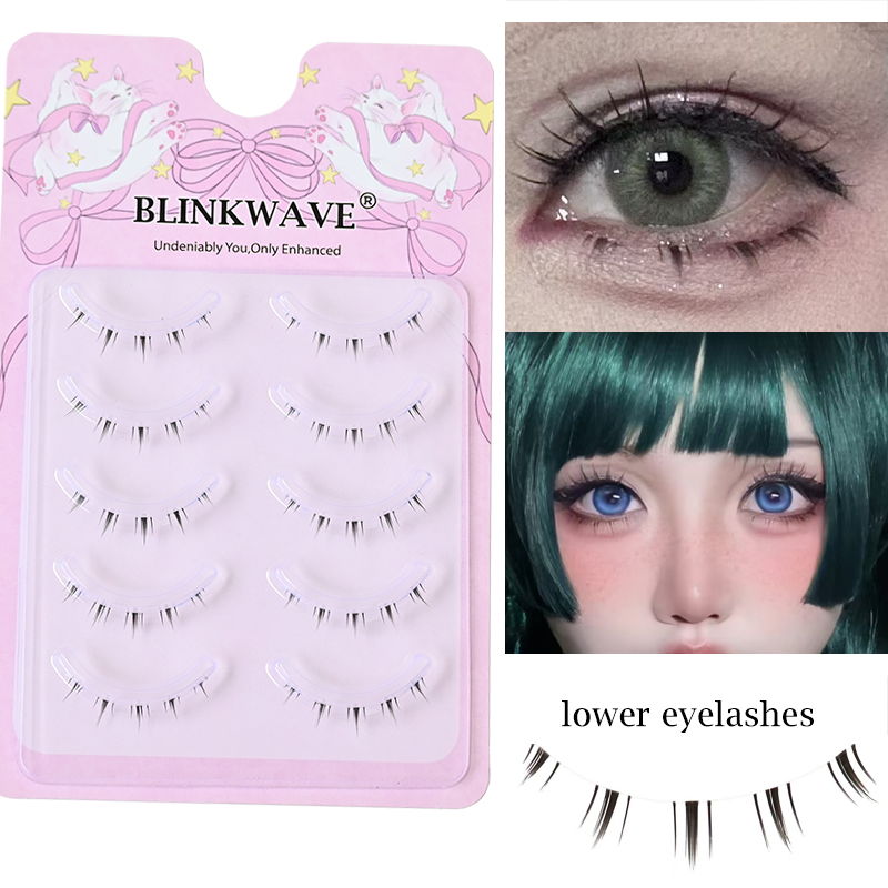 Bulu Mata Palsu Bawah Model Ma - Anime Cosplay Eye Makeup ulasan dan harga
