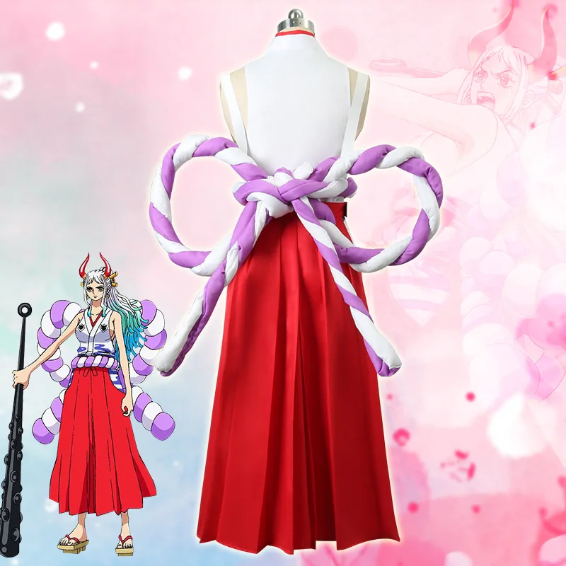 Set Rompi dan Celana Kimono An - Anime Cosplay Nico Robin ulasan dan harga