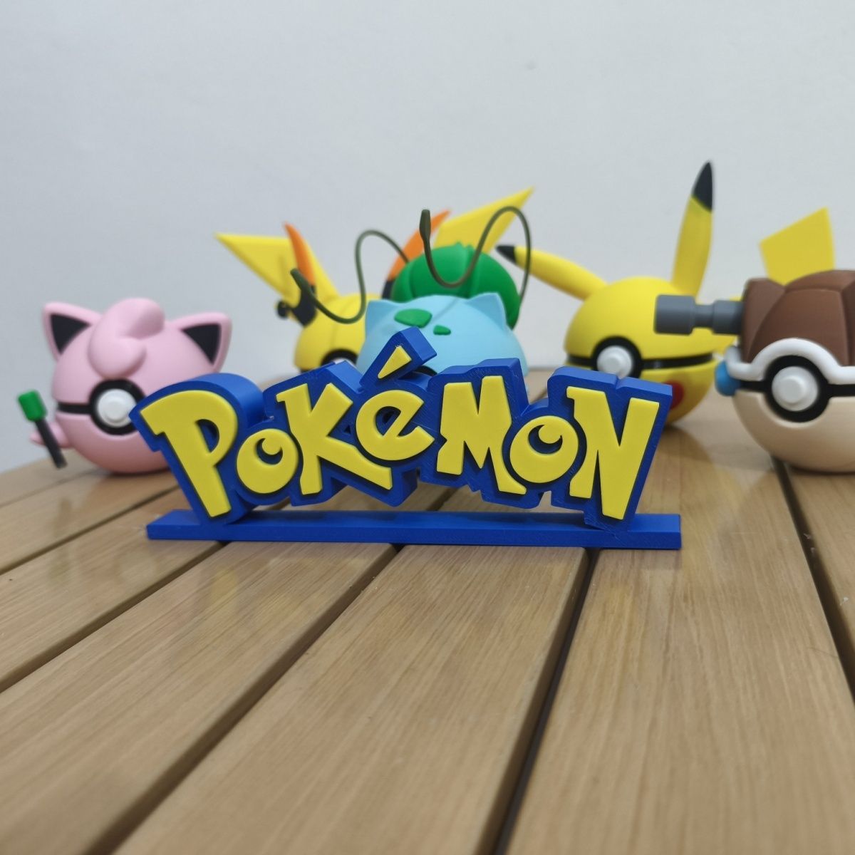 Figur pajangan logo Pokemon mo - Anime Cosplay Pokemon ulasan dan harga