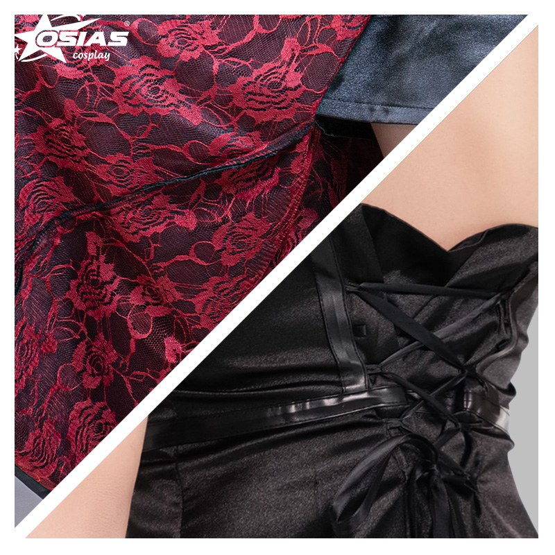 Set Kostum Cosplay OSIAS Yor F - Anime Cosplay Yor ulasan dan harga