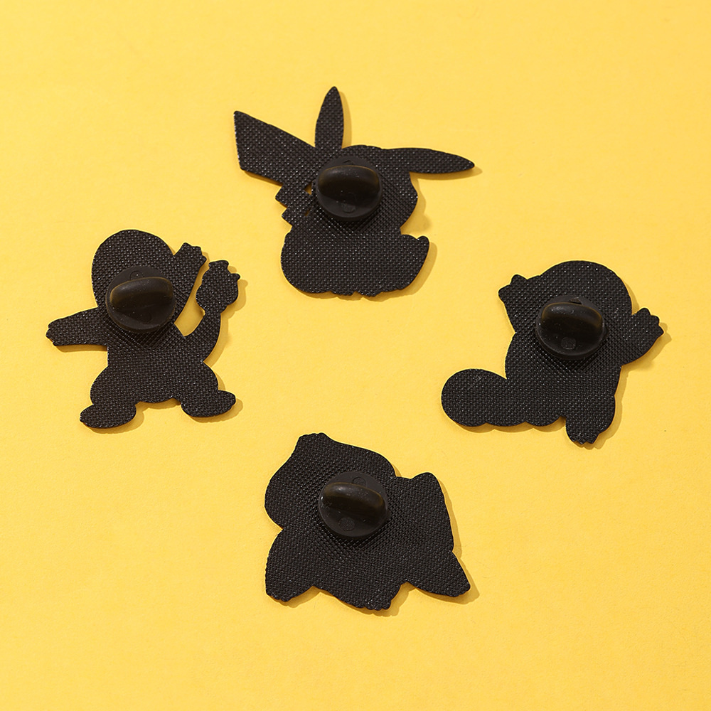 4 Buah Set Pin Enamel Pokemon, - Anime Cosplay Pokemon ulasan dan harga