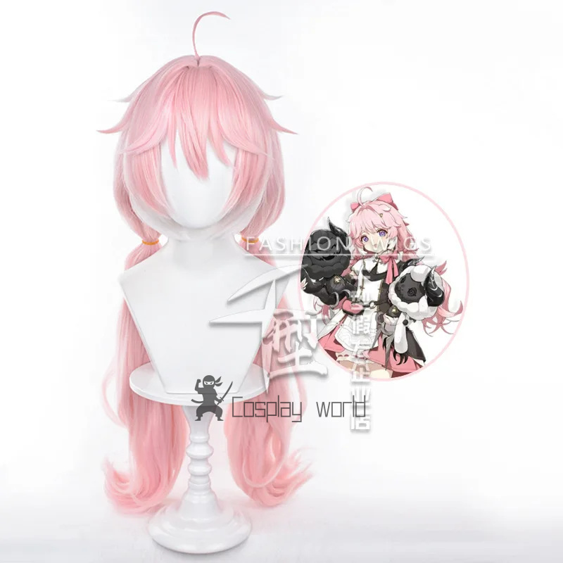 Encore Wig Wuthering Waves Cos - Anime Cosplay Long Hair ulasan dan harga