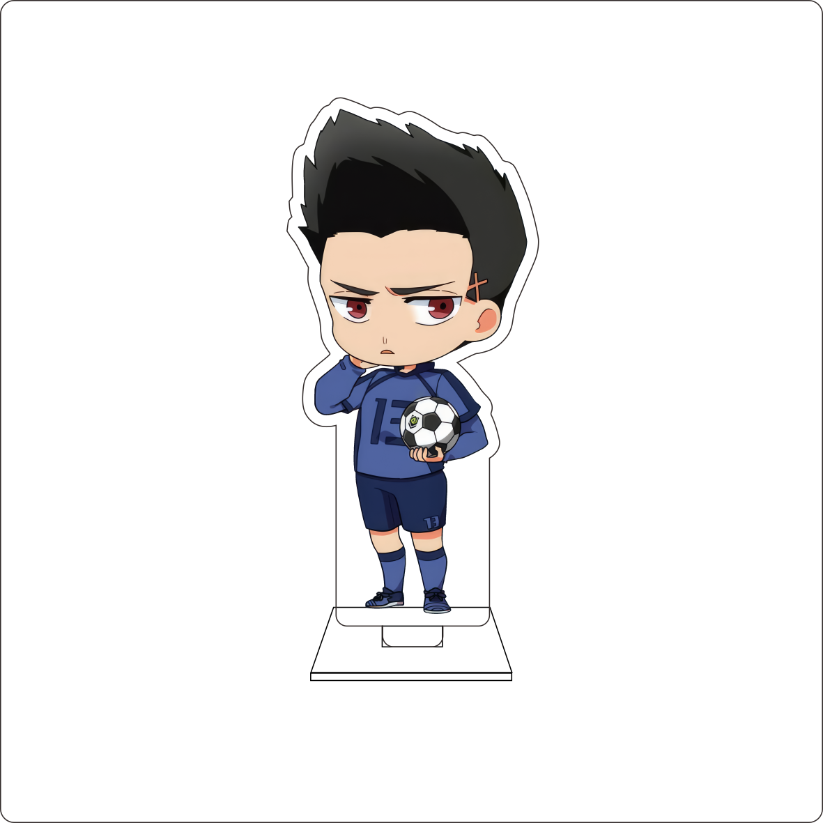10CM Anime BLUE LOCK Cosplay F - Anime Cosplay Cute ulasan dan harga