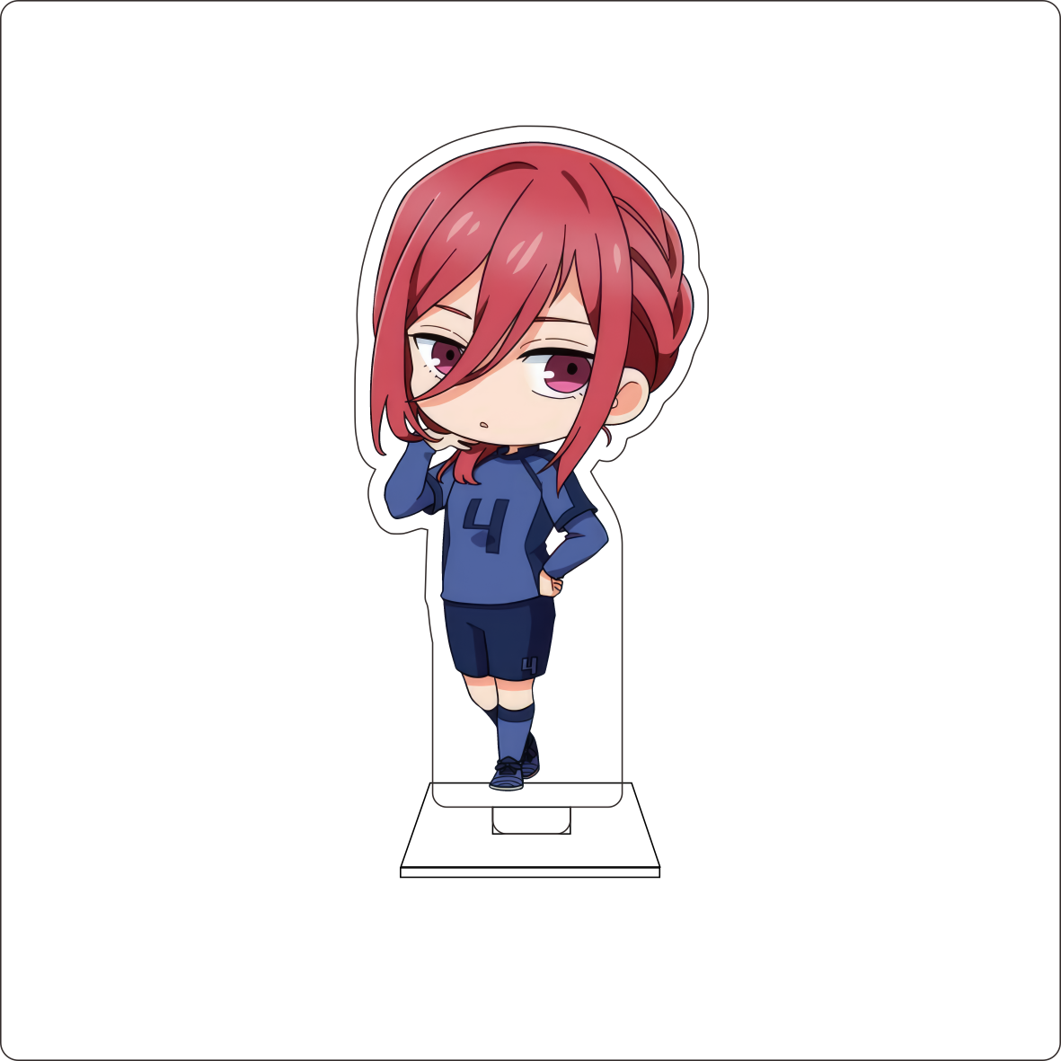 10CM Anime BLUE LOCK Cosplay F - Anime Cosplay Cute ulasan dan harga