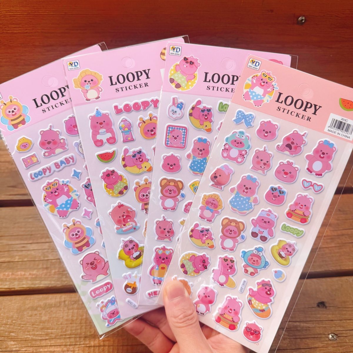 Stiker Busa 3D Lucu Loopy Anim - Anime Cosplay Cute ulasan dan harga
