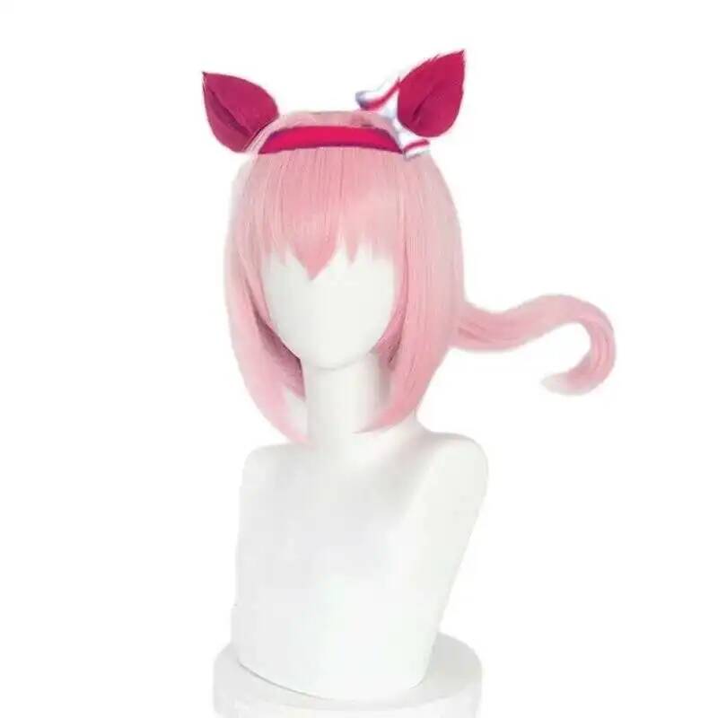 Wig Cosplay Uma Musume Haru Ur - Anime Cosplay Wigs ulasan dan harga