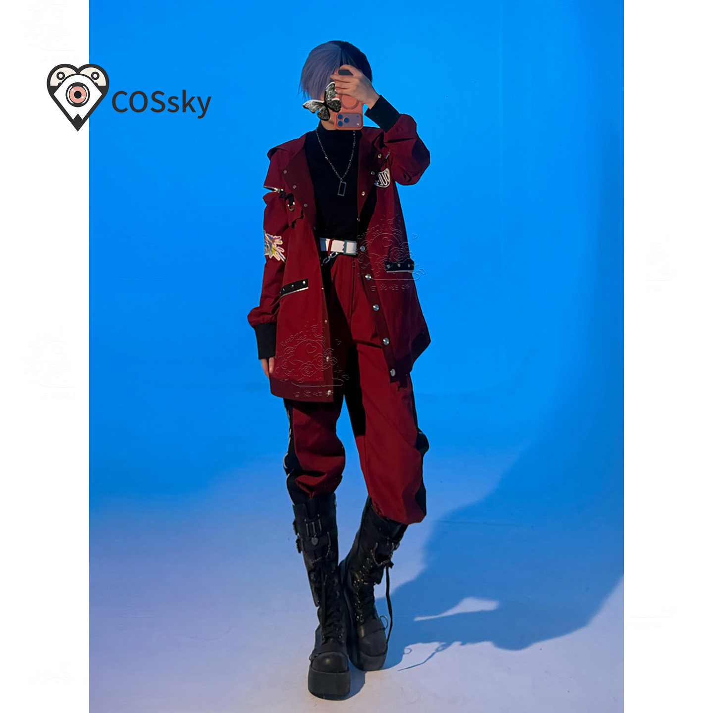 Toya Aoyagi Toya Tujuh Kotak K - Anime Cosplay Wigs ulasan dan harga