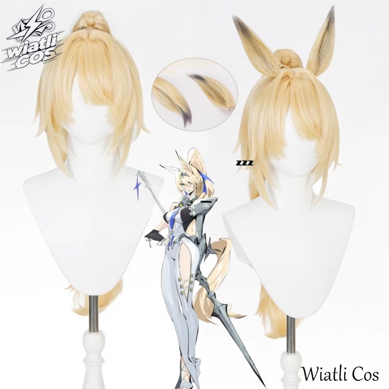 Wig Cosplay Game Zzz Zenless Z - Anime Cosplay Long Hair ulasan dan harga